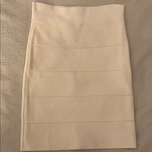 White skirt by BCBG